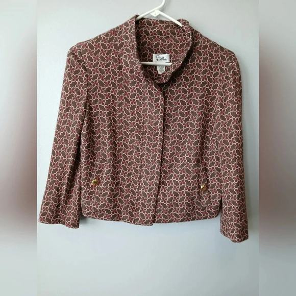 Lilly Pulitzer Jackets & Blazers - Lilly Pulitzer women's 0 #66197 Valeria Smores Blazer Jacket Office Wear